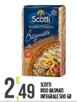Euroesse Scotti riso basmati integrale offerta