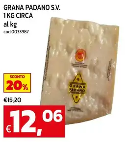 C+C maxigross Grana Padano S.V. offerta