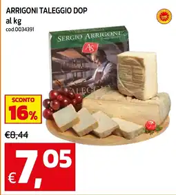 C+C maxigross Arrigoni Taleggio Dop offerta