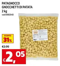 C+C maxigross Patagnocco gnocchetti di patata offerta