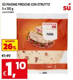 C+C maxigross Piadine fresche con strutto Sú offerta