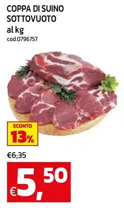 C+C maxigross Coppa di suino sottovuoto offerta