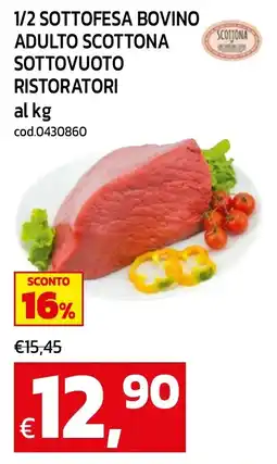C+C maxigross 1/2 Sottofesa Bovino Adulto Scottona offerta