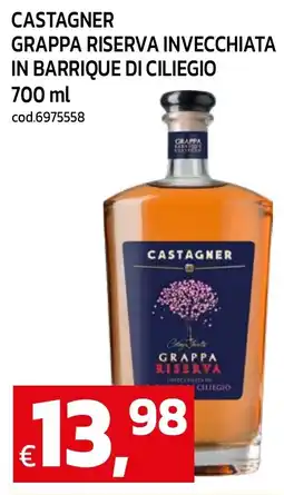 C+C maxigross Castagner grappa riserva offerta