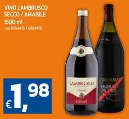C+C maxigross Lambrusco amabile offerta
