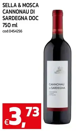 C+C maxigross Sella & Mosca Cannonau di Sardegna DOC offerta
