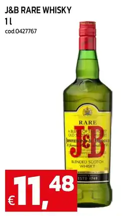 C+C maxigross J&B Rare Whisky offerta