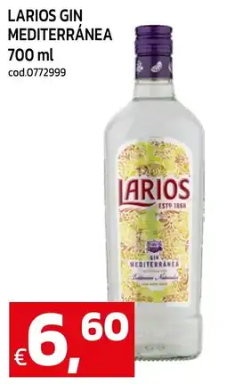 C+C maxigross Larios Gin Mediterránea offerta