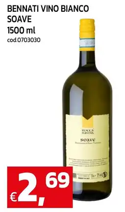 C+C maxigross Bennati vino bianco soave offerta