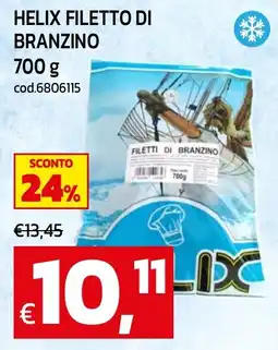 C+C maxigross Helix filetto di branzino offerta
