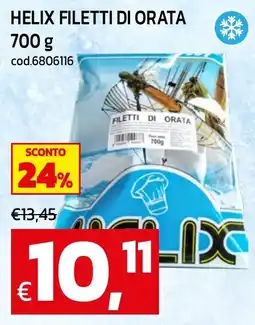 C+C maxigross Helix filetti di orata offerta