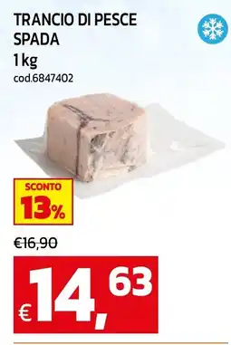 C+C maxigross Trancio di pesce spada offerta