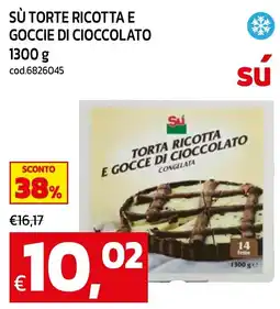 C+C maxigross Sù torta ricotta e gocce di cioccolato offerta