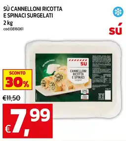 C+C maxigross Sú cannelloni ricotta e spinaci offerta