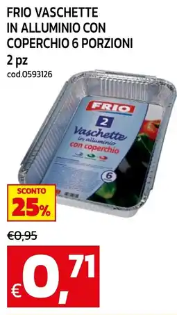 C+C maxigross Frio vaschette in alluminio con coperchio offerta