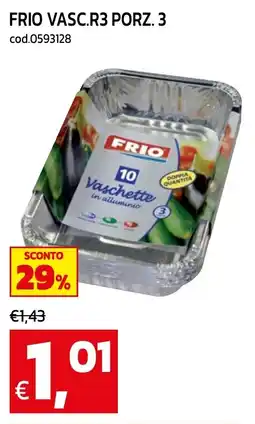 C+C maxigross Frio vaschette in alluminio offerta