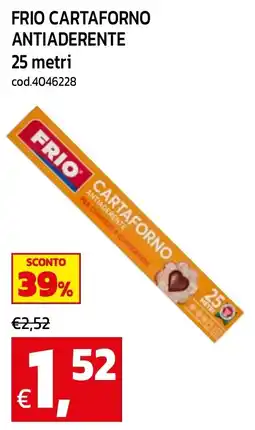 C+C maxigross Frio carta forno antiaderente offerta