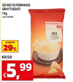 C+C maxigross SU mix di formaggi grattugiati offerta