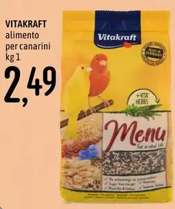Emisfero Vitakraft alimento per canarini offerta