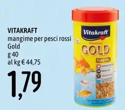 Emisfero Vitakraft mangime per pesci rossi Gold offerta