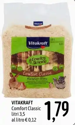 Emisfero Vitakraft Comfort Classic offerta