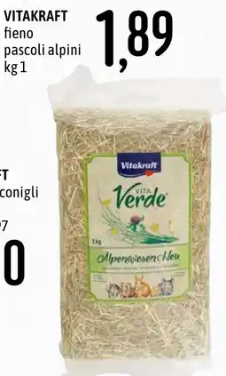Emisfero Vitakraft fieno pascoli alpini offerta