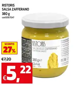 C+C maxigross Ristoris salsa allo zafferano offerta