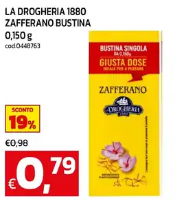 C+C maxigross Zafferano Drogheria 1880 offerta