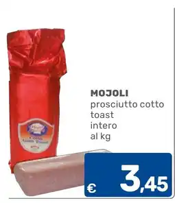 C+C Cash and Carry Mojoli prosciutto cotto toast intero offerta