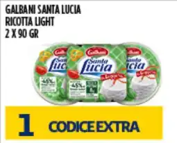 Euroesse Galbani Santa Lucia Ricotta Light offerta