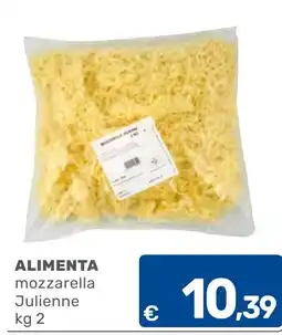 C+C Cash and Carry Alimenta mozzarella Julienne offerta