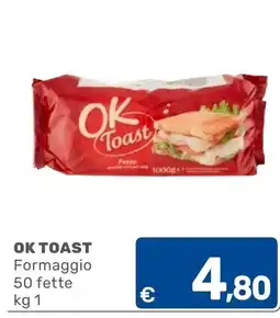 C+C Cash and Carry OK Toast Formaggio offerta