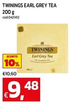 C+C maxigross Twinings Earl Grey Tea offerta