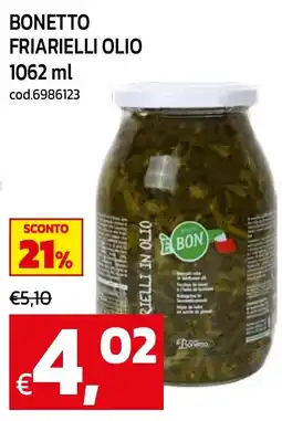 C+C maxigross Bonetto friarielli olio offerta