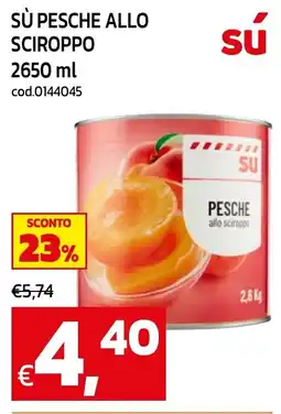 C+C maxigross Sù pesche allo sciroppo offerta