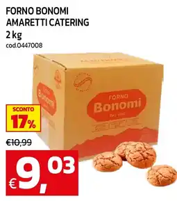 C+C maxigross Amaretti catering Forno Bonomi offerta