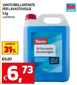 C+C maxigross Vanto brillantante lavastoviglie offerta