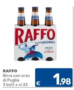 C+C Cash and Carry Raffo Birra con orzo di Puglia offerta