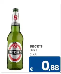 C+C Cash and Carry Beck's Birra offerta