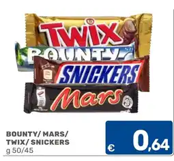 C+C Cash and Carry Bounty/ Mars/ Twix/ Snickers offerta