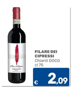 C+C Cash and Carry Filare dei Cipressi Chianti DOCG offerta
