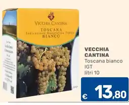 C+C Cash and Carry Vecchia Cantina Toscana bianco offerta