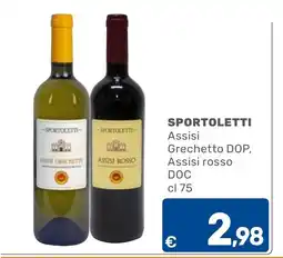 C+C Cash and Carry Sportoletti Assisi Grechetto DOP, Assisi rosso DOC offerta