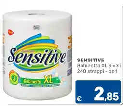 C+C Cash and Carry Sensitive Bobinetta XL offerta