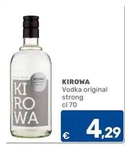 C+C Cash and Carry Kirova Vodka original strong offerta