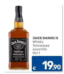 C+C Cash and Carry Jack Daniel's Whisky Tennessee assortito offerta