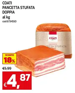 C+C maxigross Pancetta stufata doppia Coati offerta
