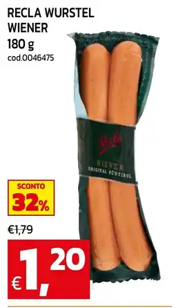 C+C maxigross Recla wurstel wiener offerta