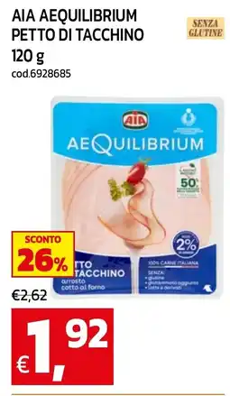 C+C maxigross AIA AEQUILIBRIUM PETTO DI TACCHINO offerta