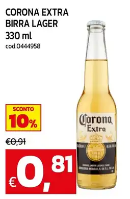 C+C maxigross Corona Extra birra lager offerta